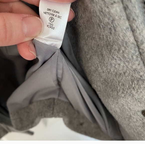 Calvin Klein Wool Military Jacket Size 4 - Picture 11 of 11